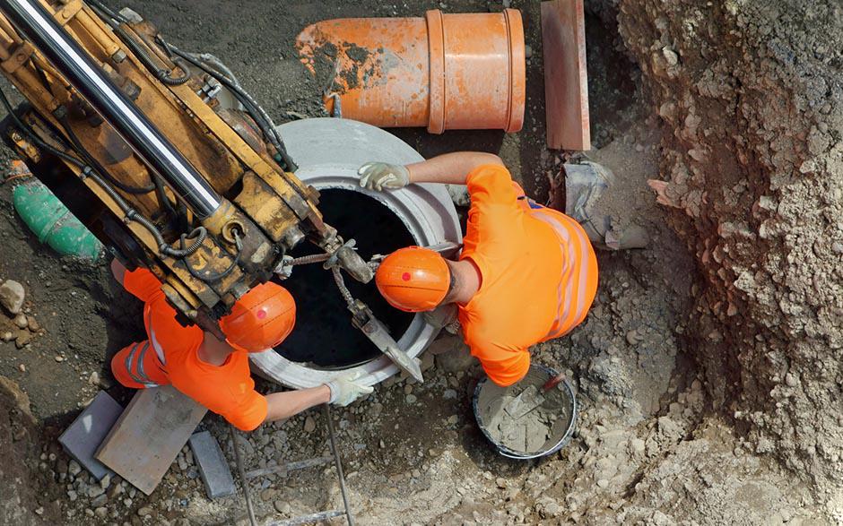 travaux assainissement Chanteloup-en-Brie